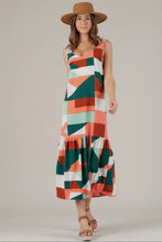 Load image into Gallery viewer, The Geo Print Maxi Dress