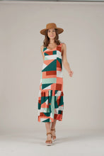 Load image into Gallery viewer, The Geo Print Maxi Dress