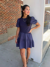 Load image into Gallery viewer, Cassandra Mixed Media Dress