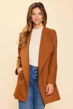 Load image into Gallery viewer, The Chevron Print Open Cardigan Jacket
