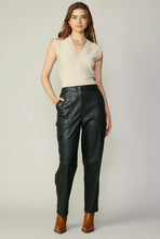 Load image into Gallery viewer, The Cienna High Rise Leather Trousers