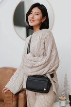 Load image into Gallery viewer, THE BLACK ALL WAYS CROSSBODY BAG