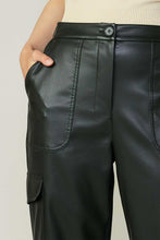 Load image into Gallery viewer, The Cienna High Rise Leather Trousers