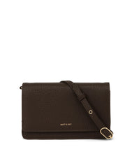 Load image into Gallery viewer, BEE PURITY 2 IN 1 CROSSBODY CLUTCH IN TRUFFLE