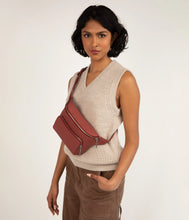 Load image into Gallery viewer, KORA PURITY VEGAN BELT BAG IN LYCHEE