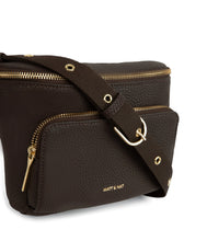 Load image into Gallery viewer, KORA PURITY VEGAN BELT BAG IN TRUFFLE