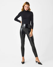Load image into Gallery viewer, Faux Patent Leather Leggings