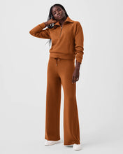 Load image into Gallery viewer, SPANX Air Essentials Wide Leg Pants Butter Scotch