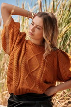 Load image into Gallery viewer, The Wish You Well Puff Sleeve Sweater