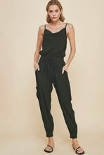 Load image into Gallery viewer, Lydia Cowl Neck Sleeveless Jumpsuit