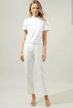 Load image into Gallery viewer, Pearla Crochet Sleeve Knit Sweater