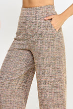 Load image into Gallery viewer, The Maxine Tweed Wide Leg Pant