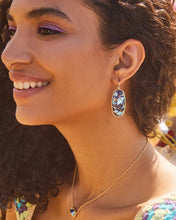 Load image into Gallery viewer, Elle Lapis Turquoise Earrings