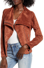 Load image into Gallery viewer, Amber Faux Suede Jacket