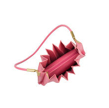 Load image into Gallery viewer, Carrie Medium Pleated Shoulder Bag in Pink