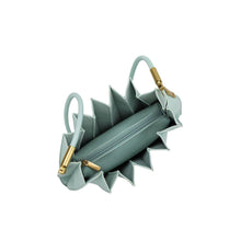 Load image into Gallery viewer, Carrie Medium Pleated Shoulder Bag in Seafoam