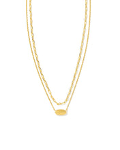 Load image into Gallery viewer, Brooke Multi Strand Necklace in Gold