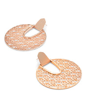 Load image into Gallery viewer, DIANE ROUND PLATE EARRINGS