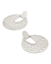 Load image into Gallery viewer, DIANE ROUND PLATE EARRINGS