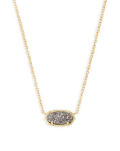 Load image into Gallery viewer, Elisa Necklace Platinum Drusy