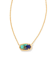 Load image into Gallery viewer, Elisa Lapis Turquoise Necklace