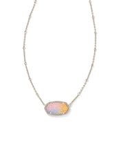 Load image into Gallery viewer, Elisa Satellite Necklace RHOD PINK WATERCOLOR