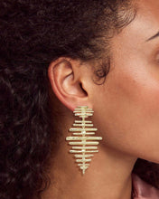 Load image into Gallery viewer, Rylan Statement Earrings In Gold