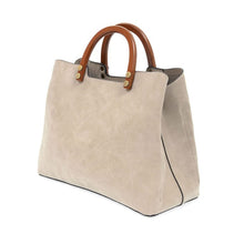 Load image into Gallery viewer, Angie Vintage Satchel with Wood Handle