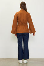 Load image into Gallery viewer, The Audrey Split Sleeve Cape Wool Coat
