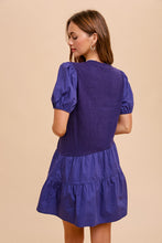 Load image into Gallery viewer, Cassandra Mixed Media Dress
