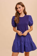 Load image into Gallery viewer, Cassandra Mixed Media Dress
