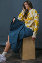 Load image into Gallery viewer, The Florentine Floral Textured Sweater
