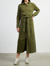 Load image into Gallery viewer, The Rayaa Twill Midi Dress
