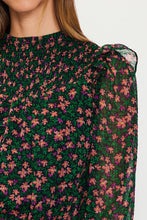 Load image into Gallery viewer, The Florence Floral Smoke Blouse
