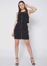 Load image into Gallery viewer, Open Mesh Back with Front Zipper Dress
