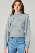 Load image into Gallery viewer, The Celeste Mock Neck 2 in 1 Sweater
