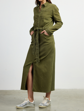 Load image into Gallery viewer, The Rayaa Twill Midi Dress
