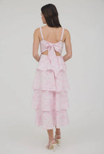 Load image into Gallery viewer, The Joanne Floral Back Tie Tiered Maxi Dress
