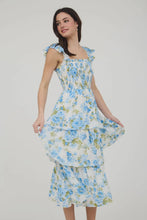 Load image into Gallery viewer, The Eloise Floral Smocked Tier Dress
