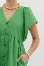 Load image into Gallery viewer, The Sarah Flutter Sleeve Midi Dress
