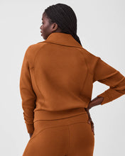 Load image into Gallery viewer, SPANX Air Essentials Half Zip Butter Scotch
