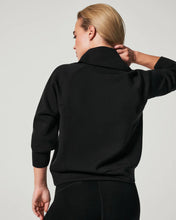 Load image into Gallery viewer, SPANX Air Essentials Half Zip Black
