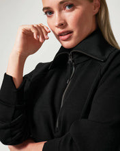 Load image into Gallery viewer, SPANX Air Essentials Half Zip Black
