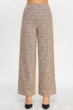 Load image into Gallery viewer, The Maxine Tweed Wide Leg Pant
