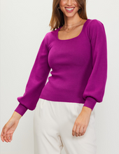 Load image into Gallery viewer, The Seychelles Square Neck Sweater
