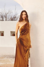 Load image into Gallery viewer, Gold Satin Gown
