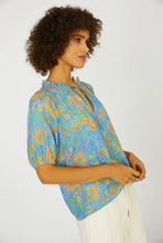 Load image into Gallery viewer, Cara Floral Split Neck Blouse
