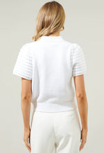 Load image into Gallery viewer, Pearla Crochet Sleeve Knit Sweater
