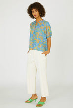 Load image into Gallery viewer, Cara Floral Split Neck Blouse
