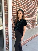 Load image into Gallery viewer, The Elizabeth Velvet Blouse
